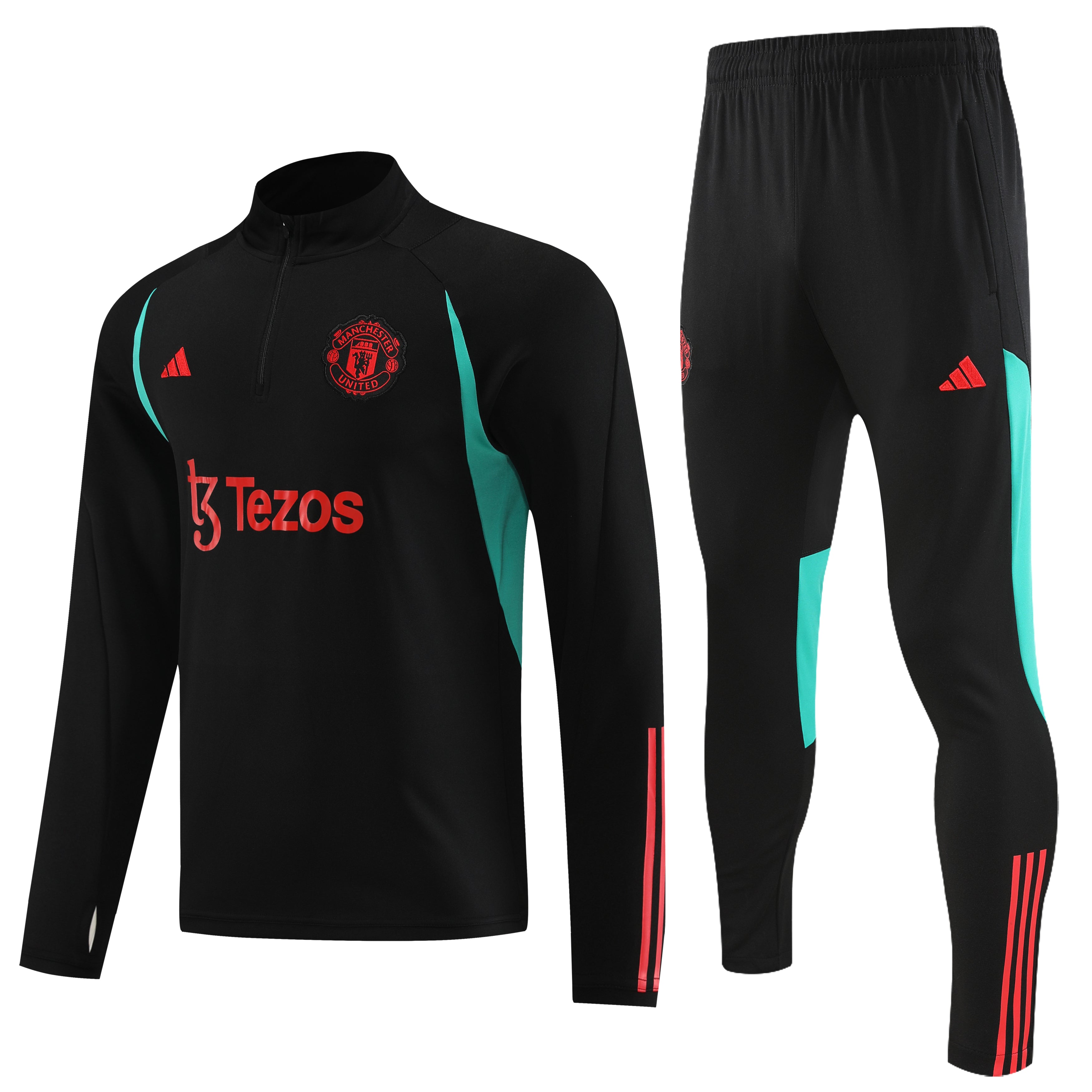 Manchester United - Training Suit (Black)