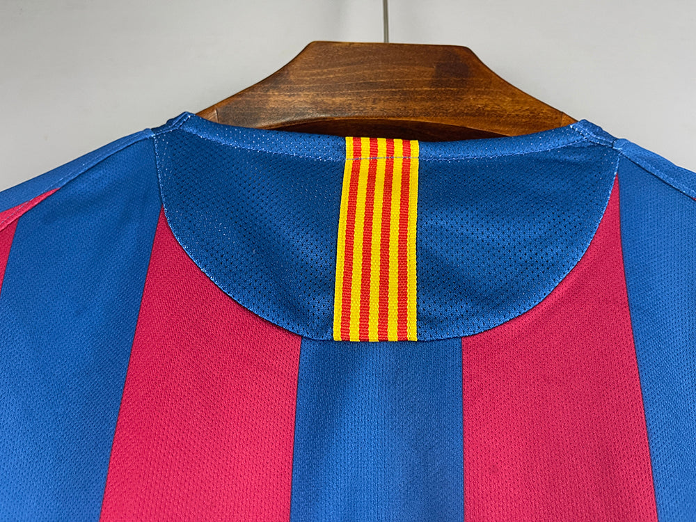 Barcelona Home 2005-06 - Retro Shirt (Full Sleeves)