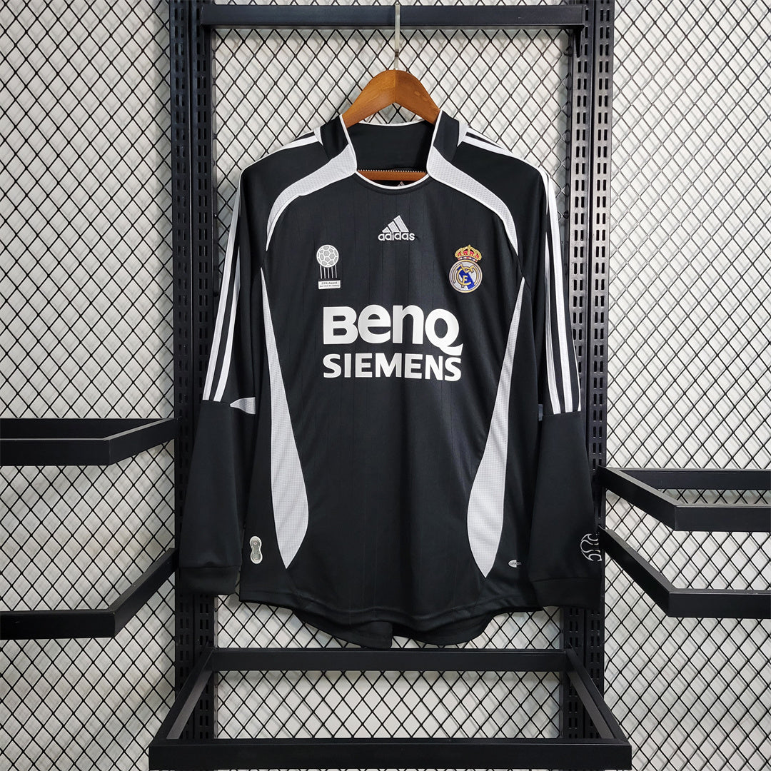 Real Madrid Away 2006-07 Retro Shirt (Full Sleeves)