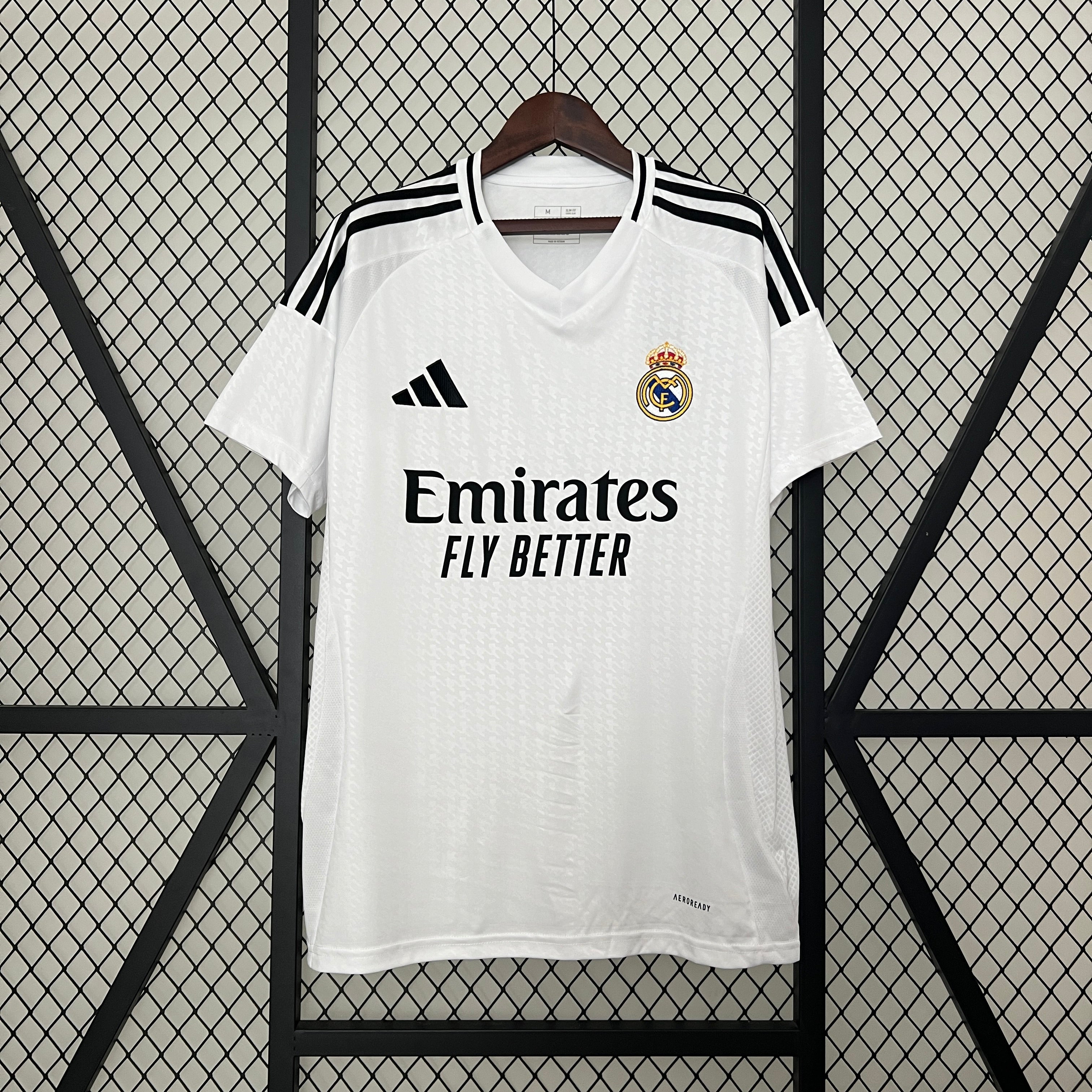 Real Madrid Home 24-25 Mbappe Printed - Stadium Kit