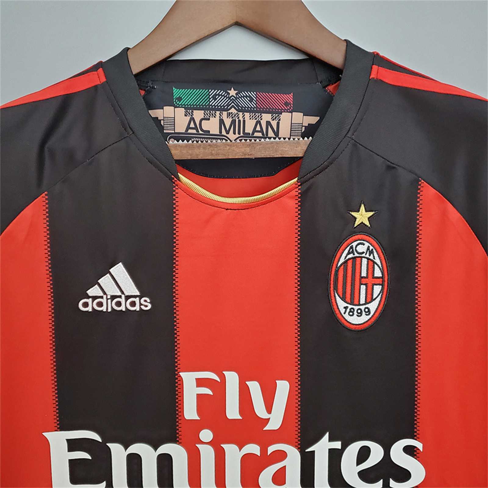 AC Milan Home 2010-11 - Retro Shirt