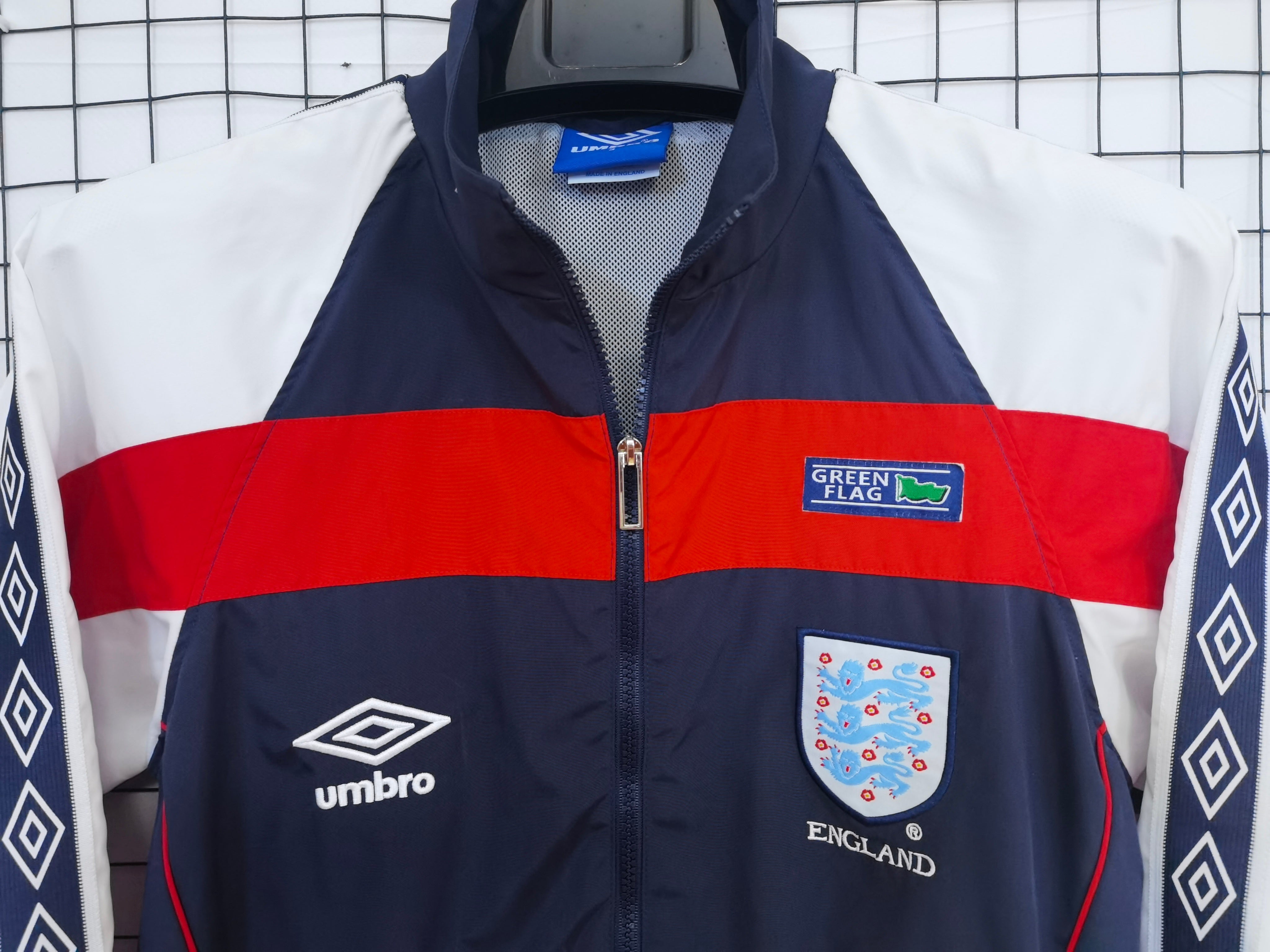 England Retro Windbreaker