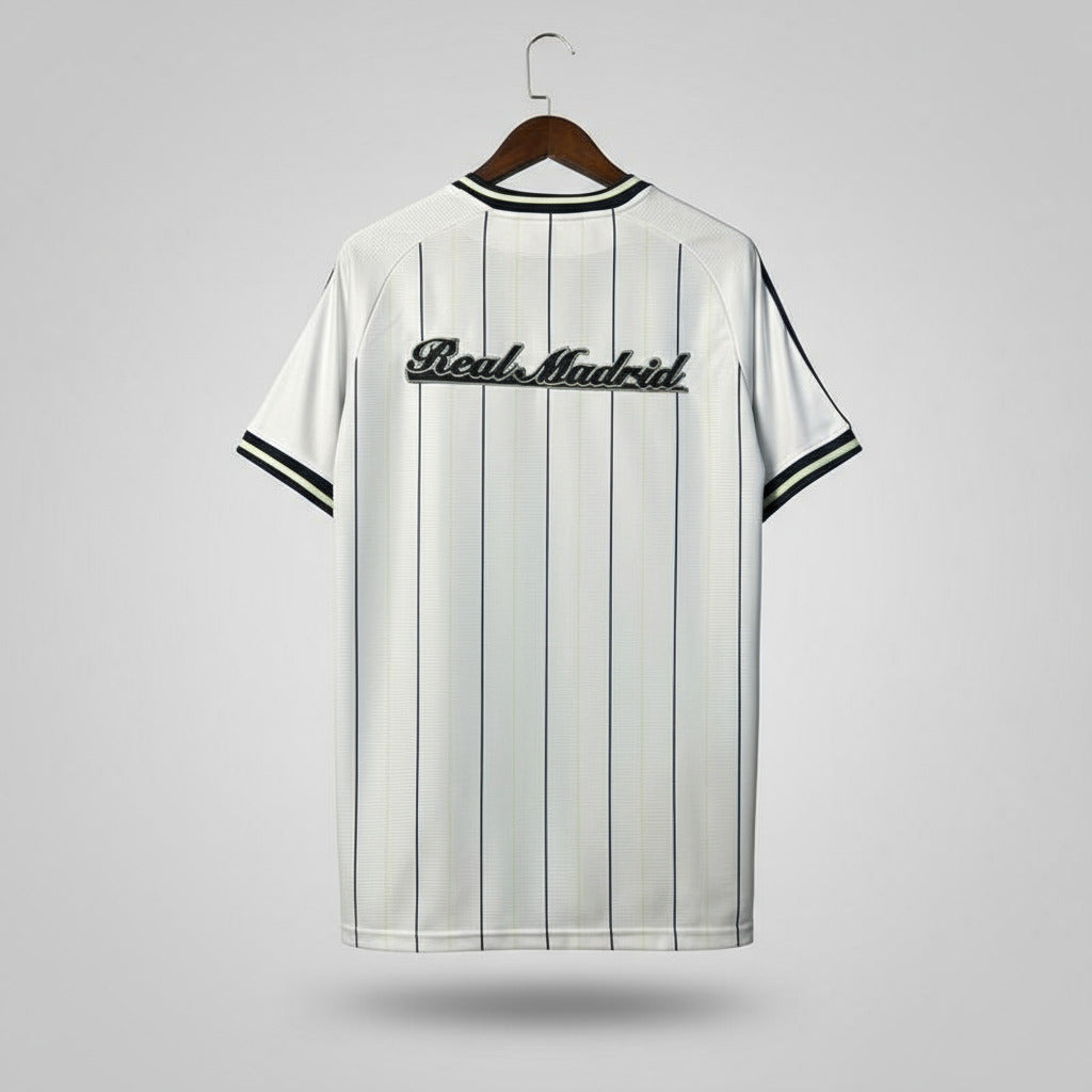 Real Madrid Baseball Shirt (Slim Fit)