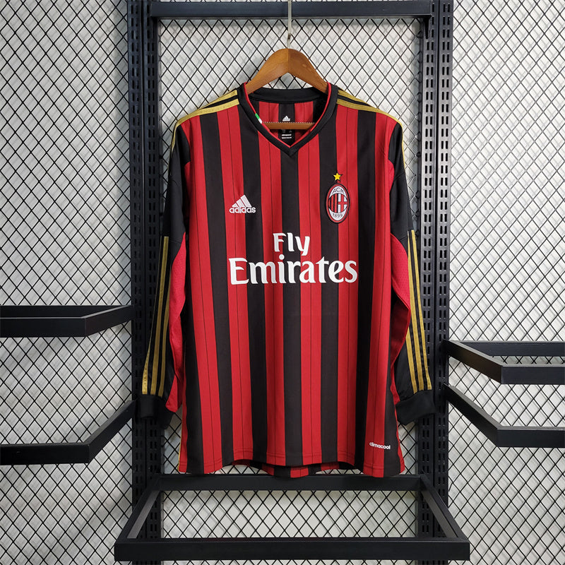 AC Milan 2013-14 Home - Retro (Full Sleeves)