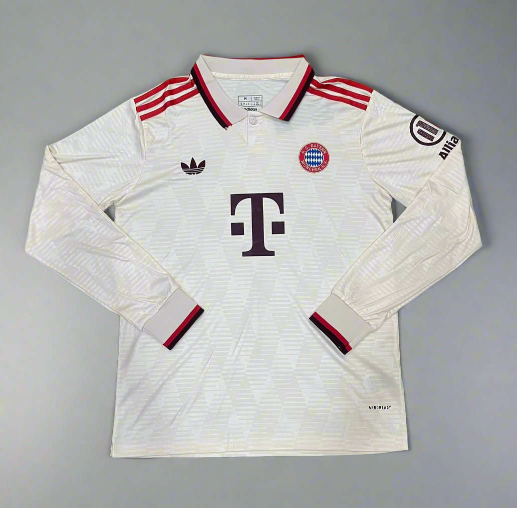 Bayern Munich Third 2024-25 Stadium Kit (Full Sleeves) – Full
