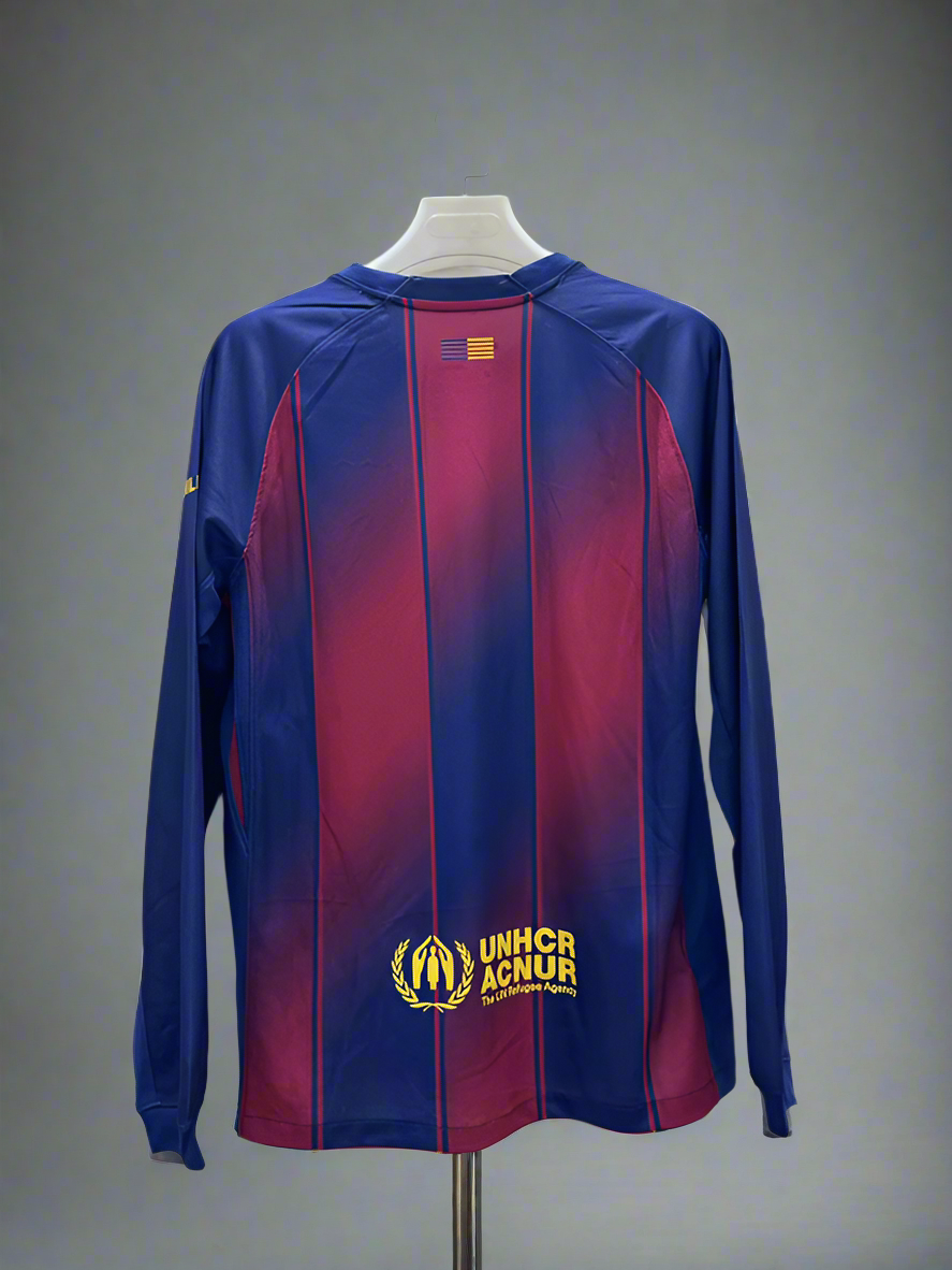 FC Barcelona Home 2025-26 - Stadium Kit (Full Sleeves)