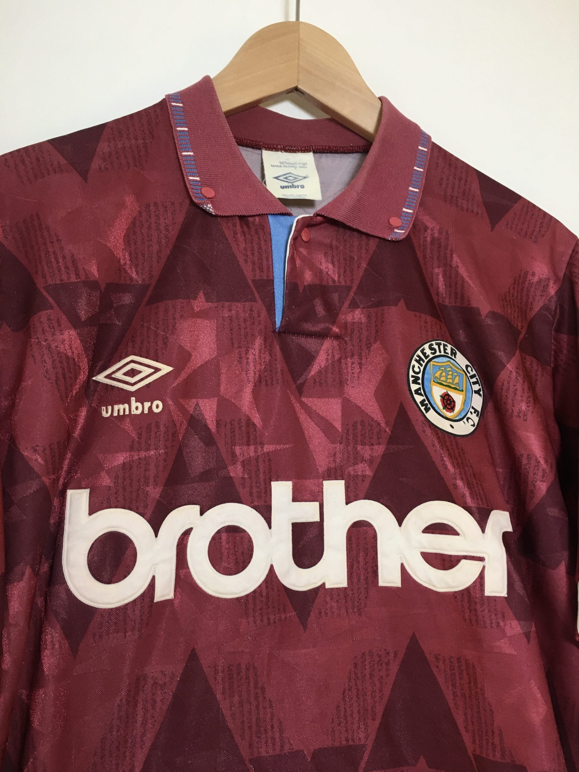 Manchester City Away 1991 - Retro Shirt
