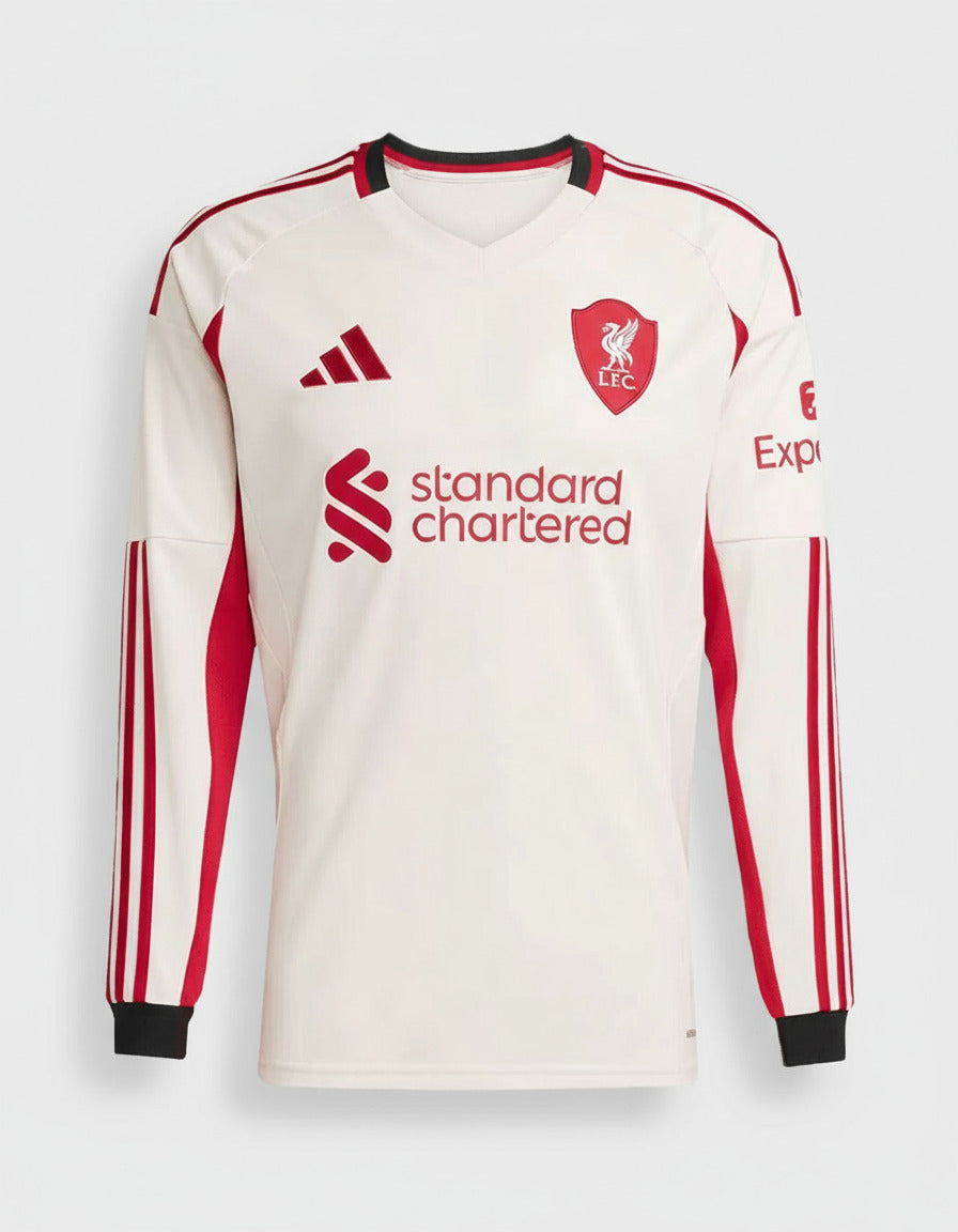 Liverpool Away 2025-26 - Stadium Kit (Full Sleeves)