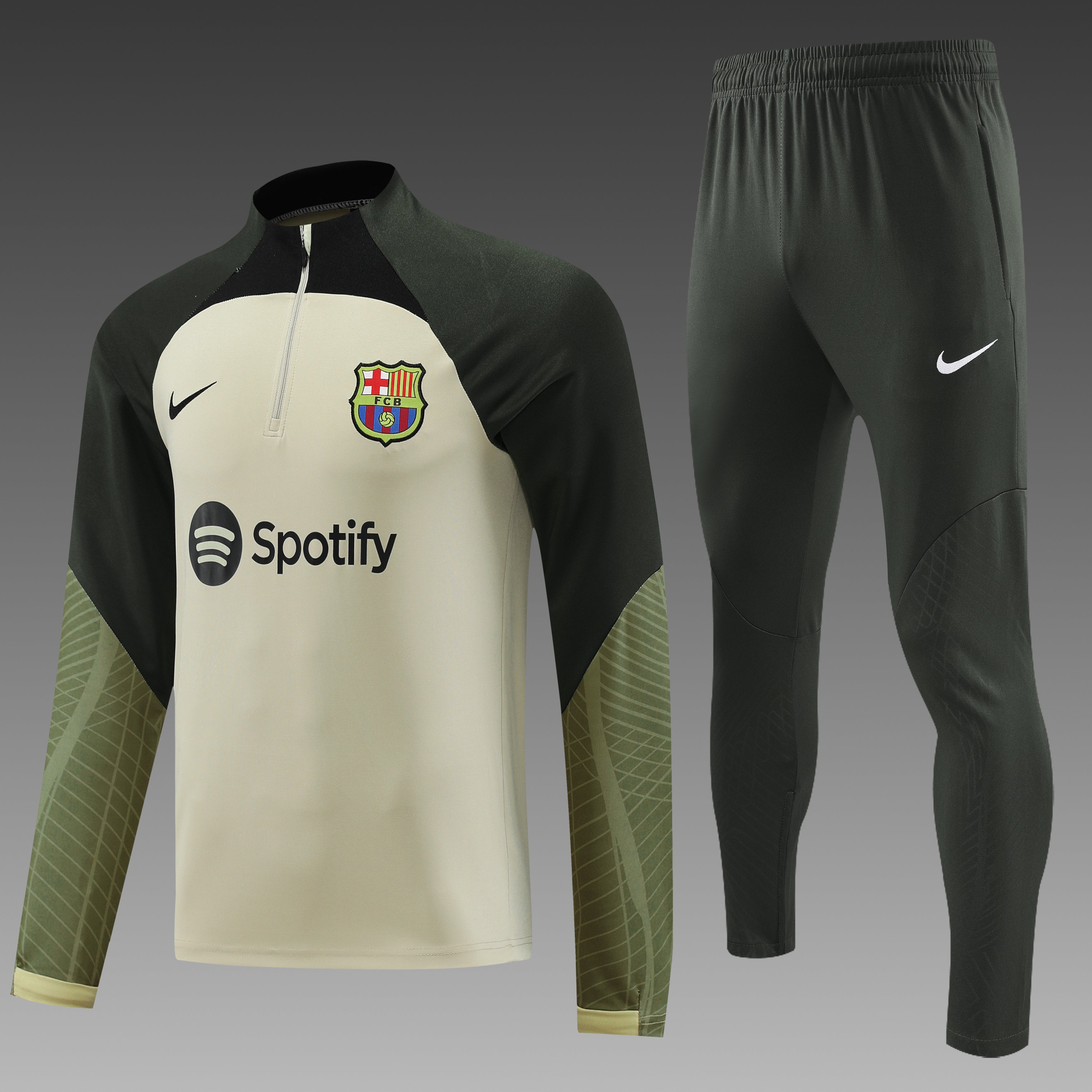 FC Barcelona - Training Suit (Olive Green)