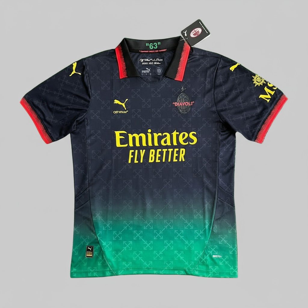 AC Milan X O White 24-25 - Stadium Kit