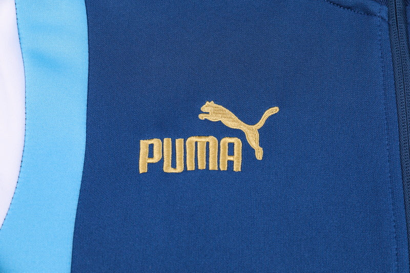 Manchester City Anthem Jacket - Navy