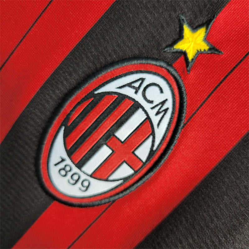 AC Milan 2013-14 Home - Retro (Full Sleeves)