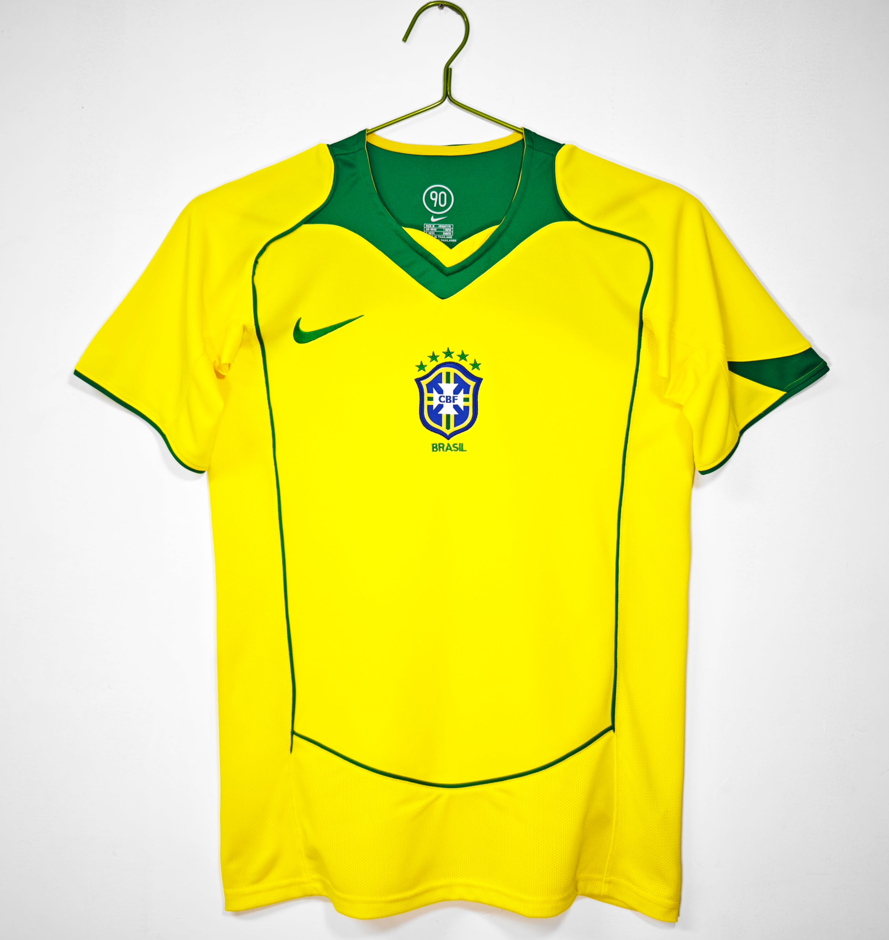 Brazil 2004 Home - Retro Shirt