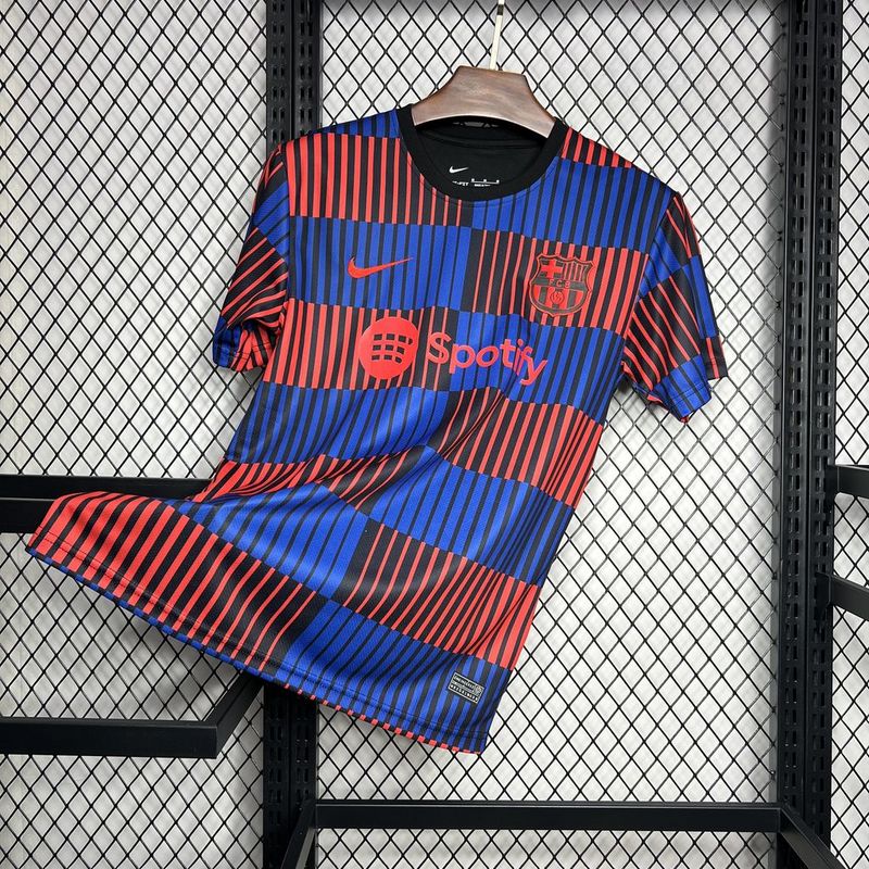 Barcelona Pre-Match 2024-25 - Stadium Kit