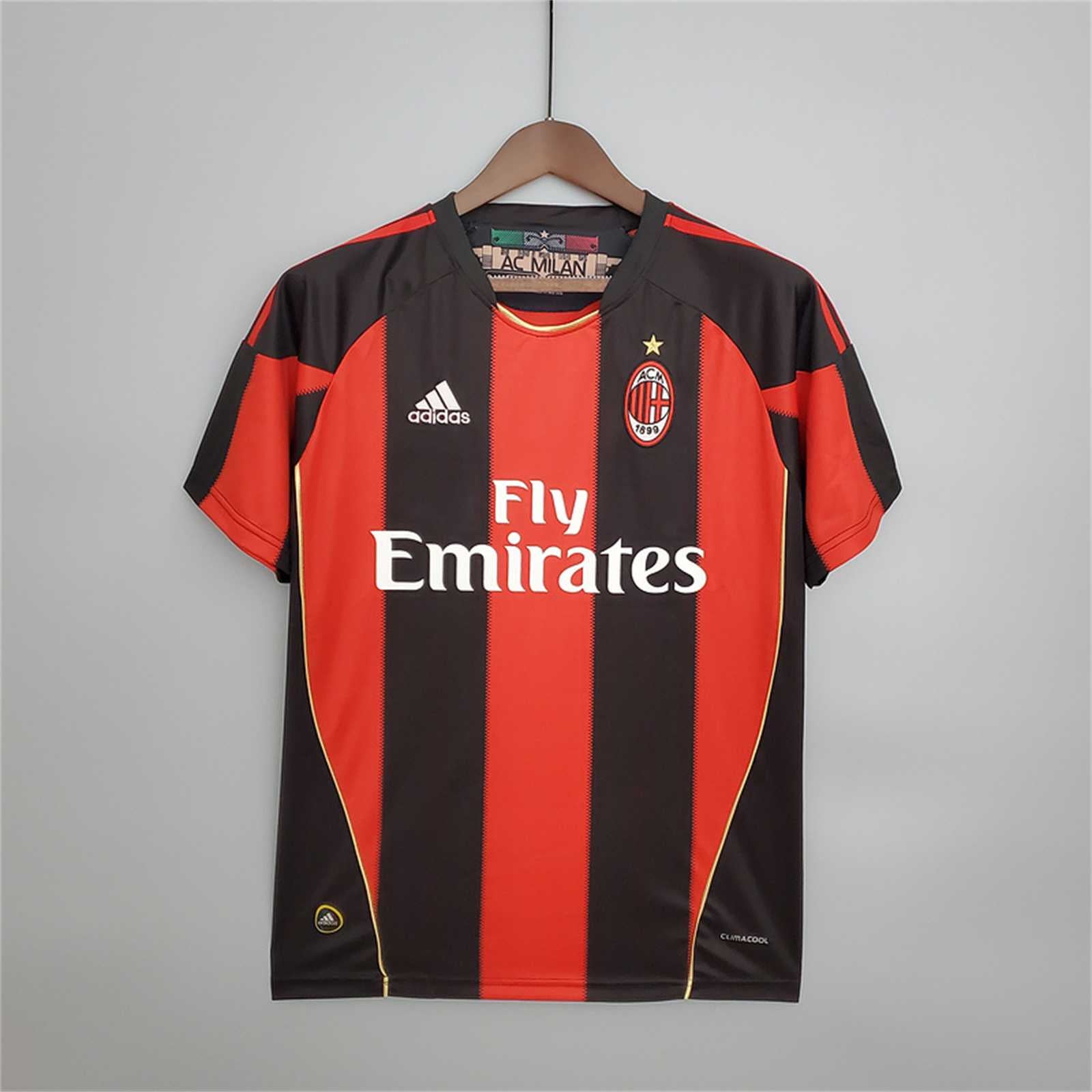 AC Milan Home 2010-11 - Retro Shirt