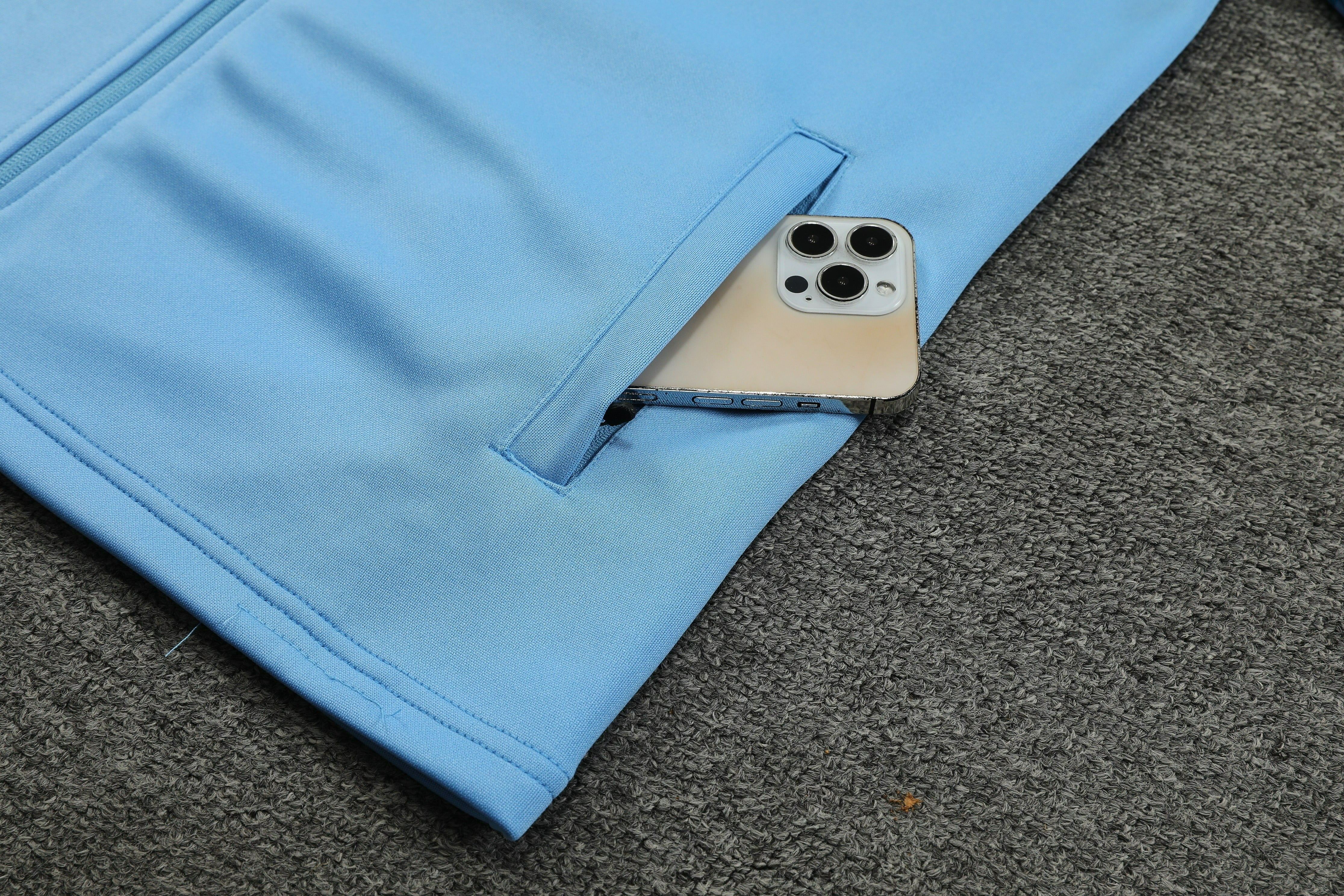 Manchester City Anthem Jacket - City Blue