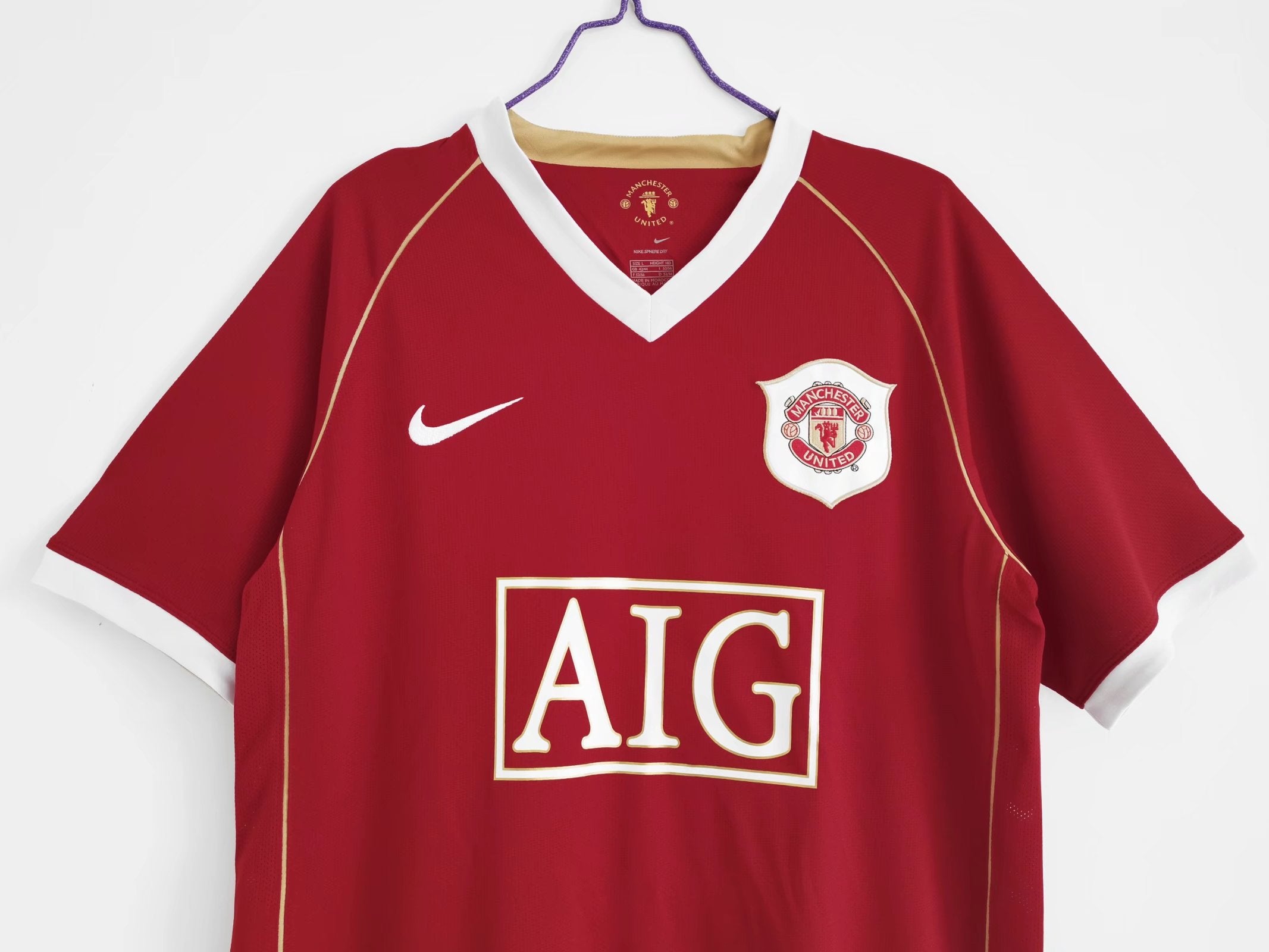 Manchester United Home 2006-07 - Retro Shirt