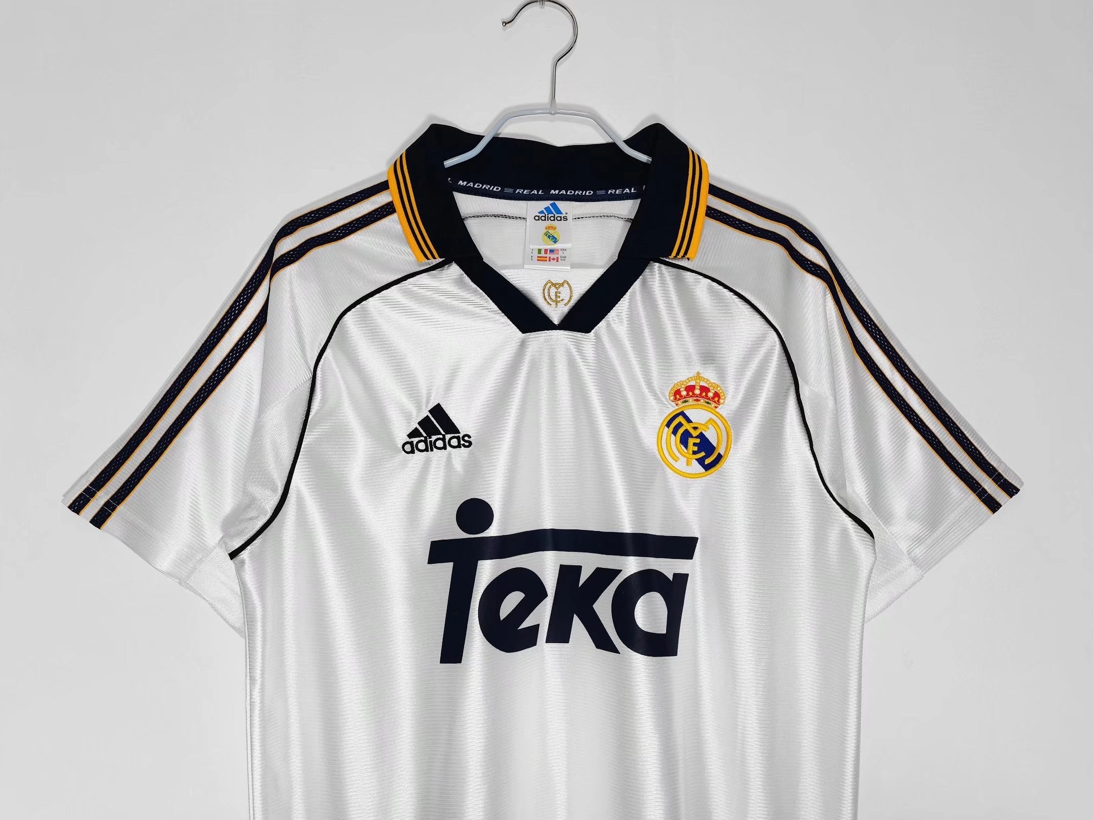 Real Madrid Home 1998-00 - Retro Shirt