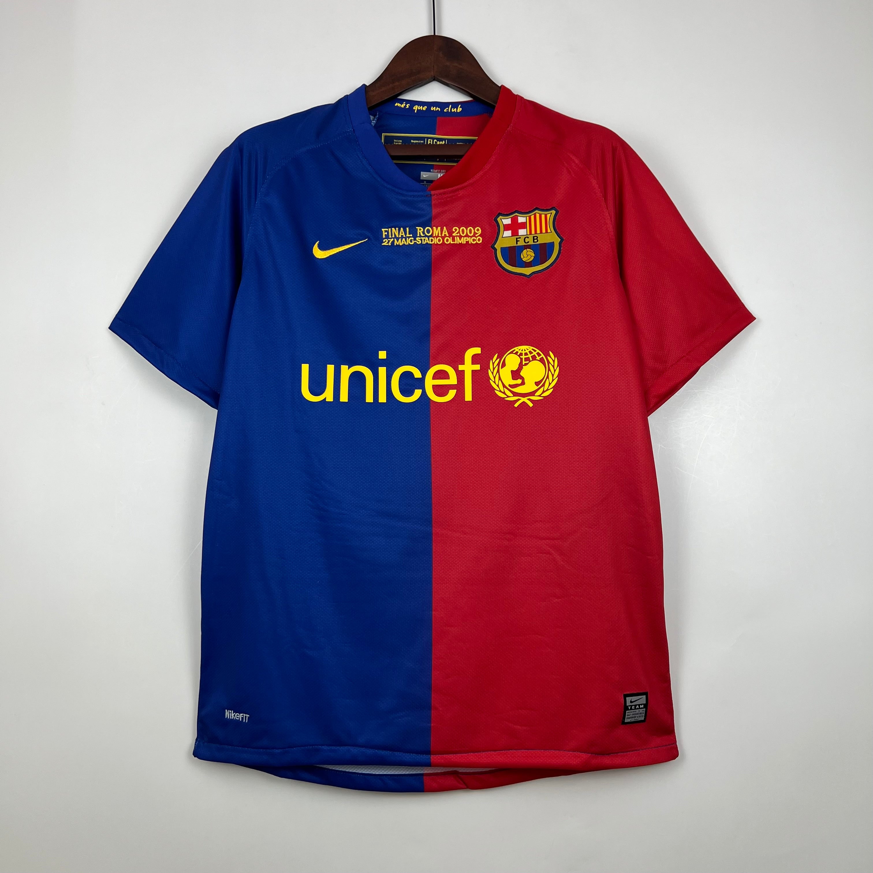 Barcelona Home 2008-2009 UCL final - Retro Shirt
