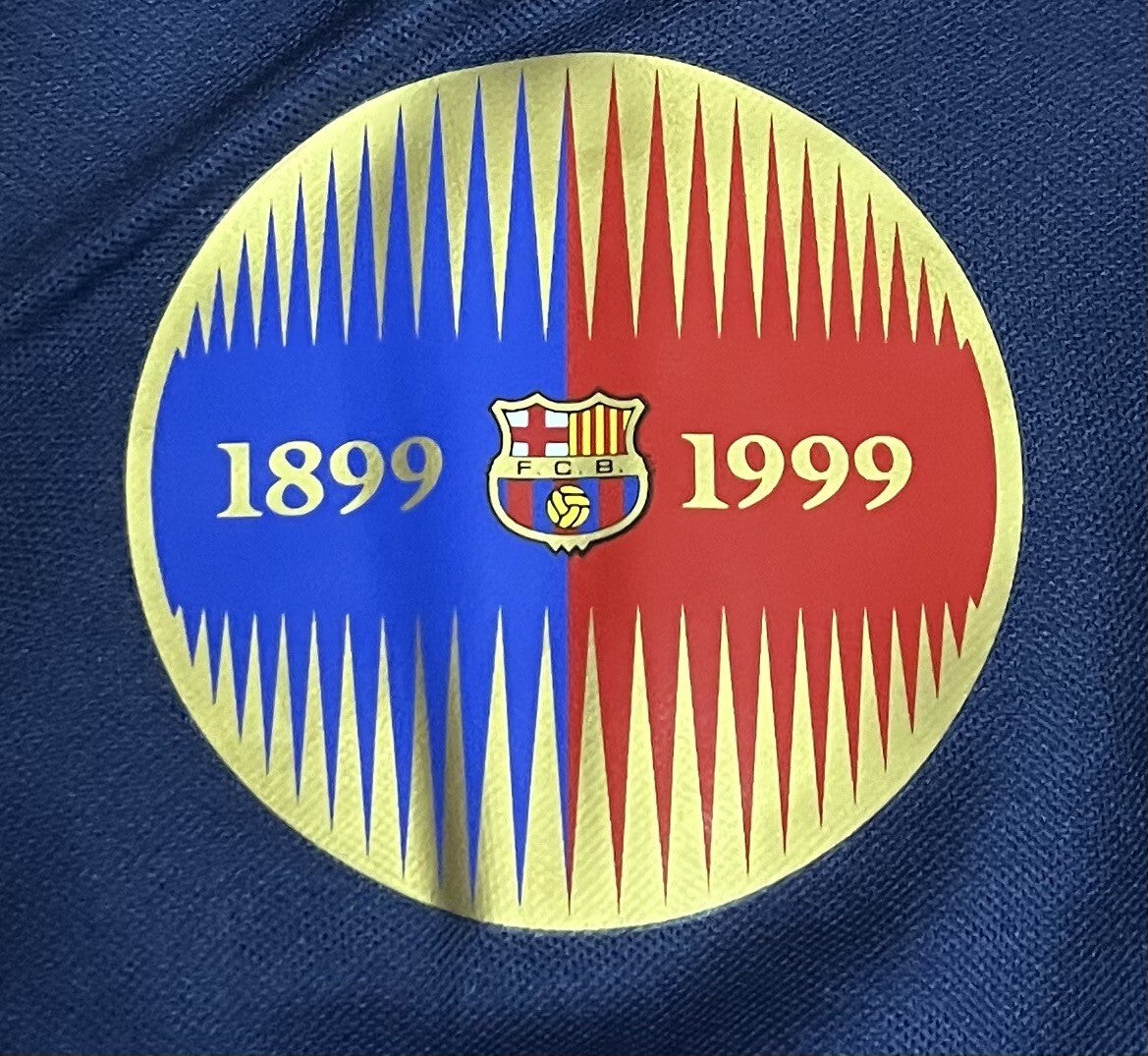 Barcelona Home 1999 GUARDIOLA Shirt - Retro Shirt