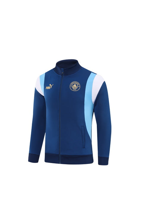 Manchester City Anthem Jacket - Navy