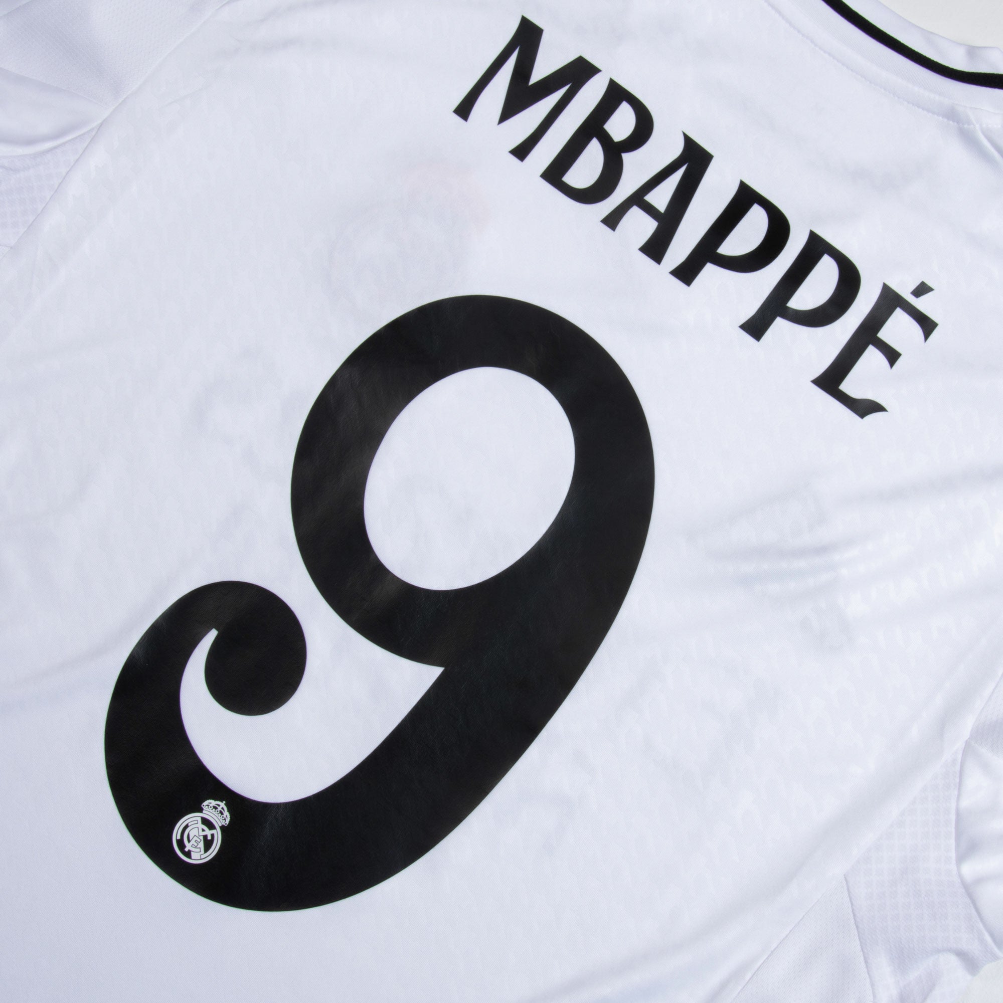 Real Madrid Home 24-25 Mbappe Printed - Stadium Kit