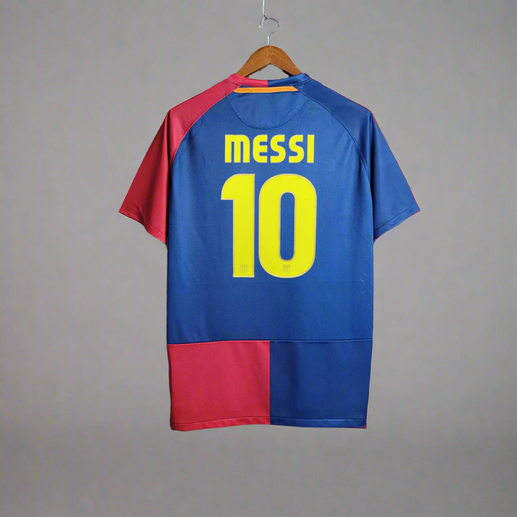 Barcelona Home 08-09 UCL final MESSI Shirt- Retro