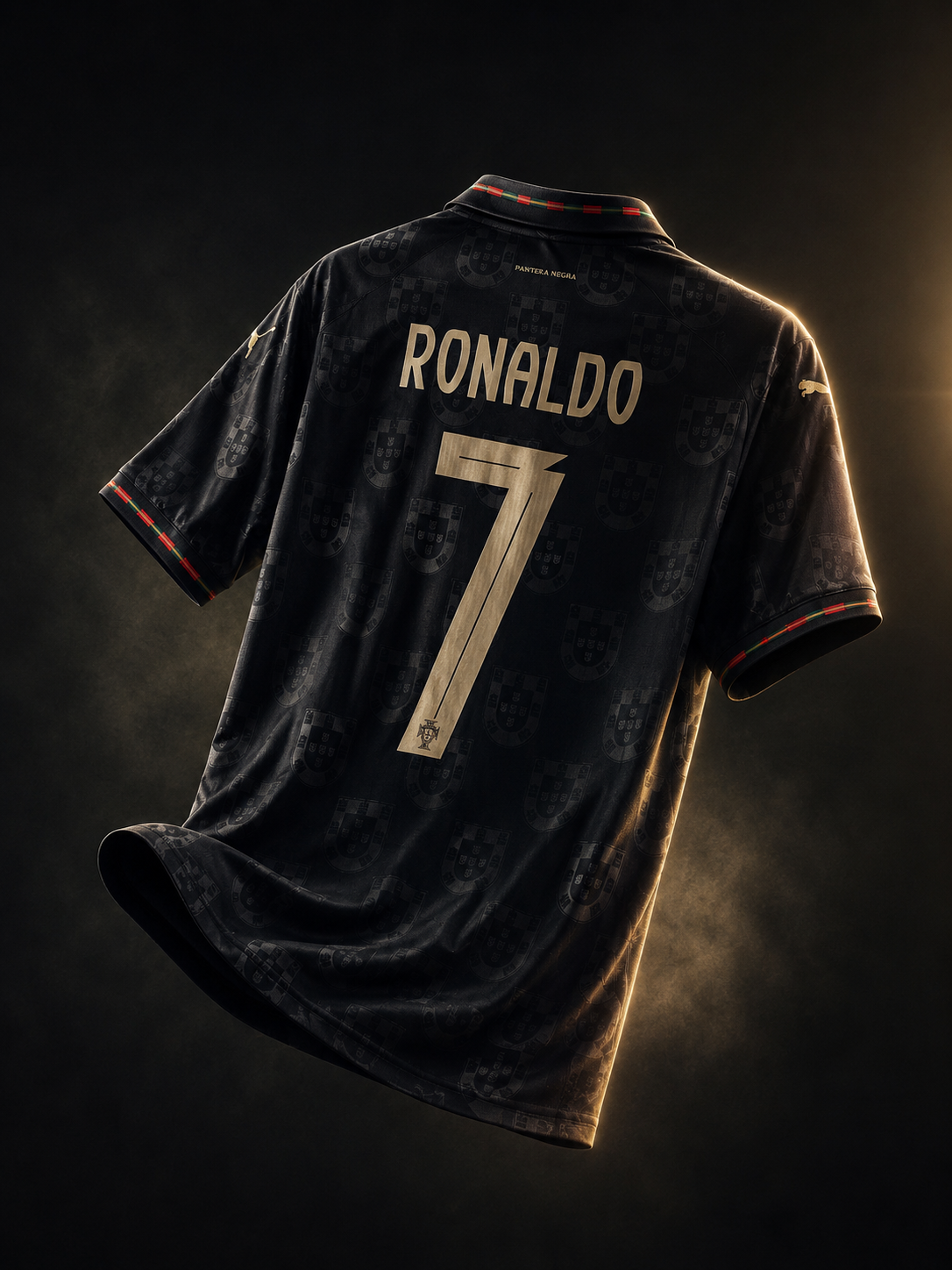 Protugal Black Panther RONALDO printed - Stadium Kit