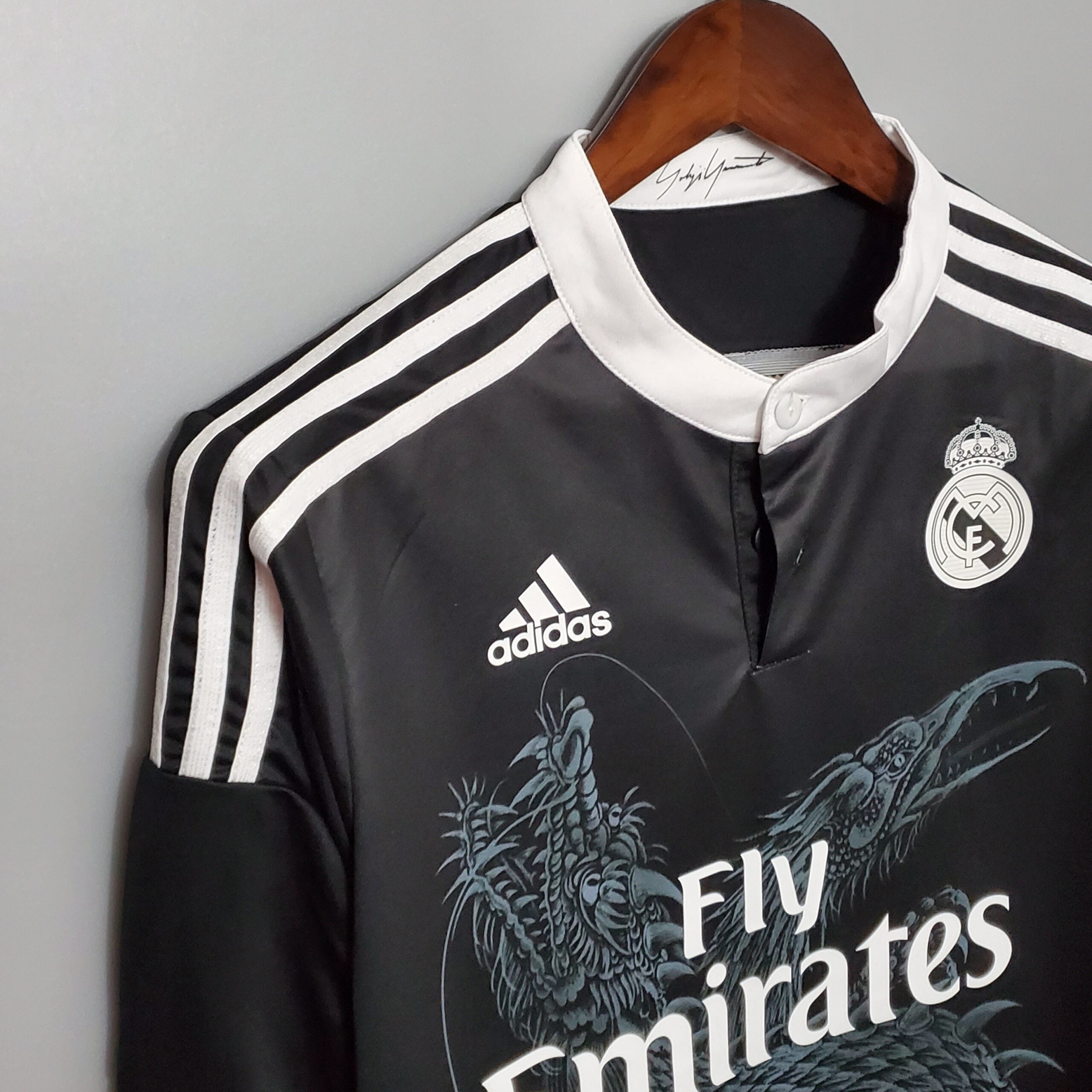 Real Madrid Away 2014-15 Retro Shirt (Full Sleeves)