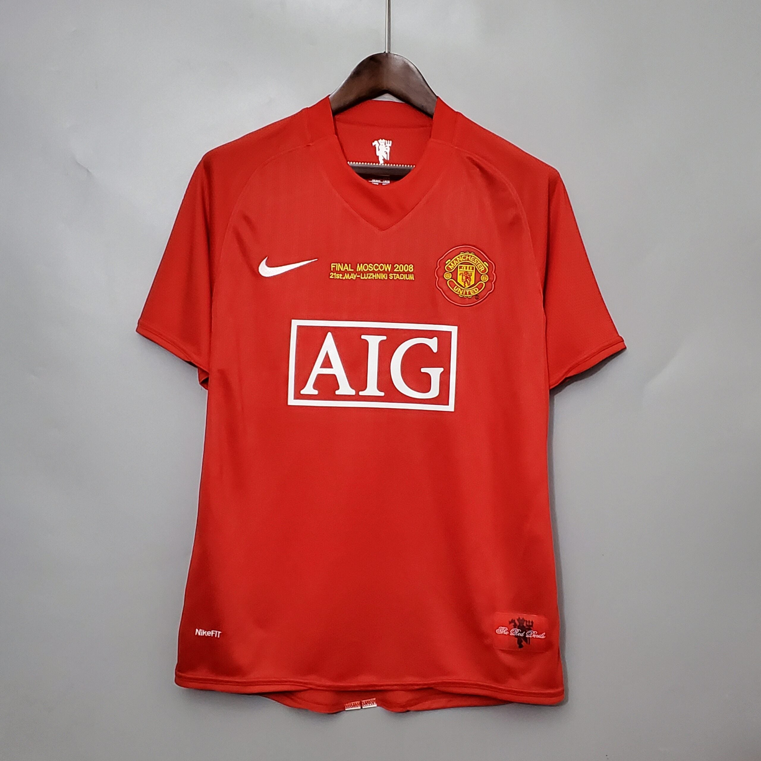 Manchester United Home 2007-08 - Retro Shirt
