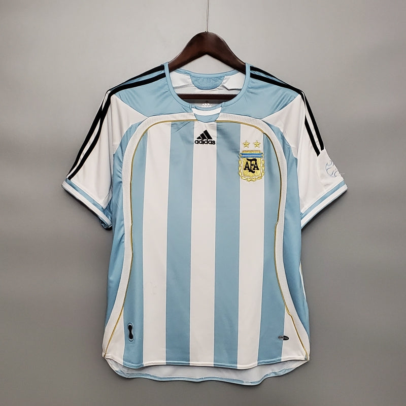 Argentina 2006 Home Retro Shirt – Full Time Store