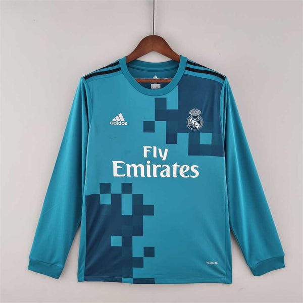Real Madrid Third 2017-18 Retro Shirt (Full Sleeves)