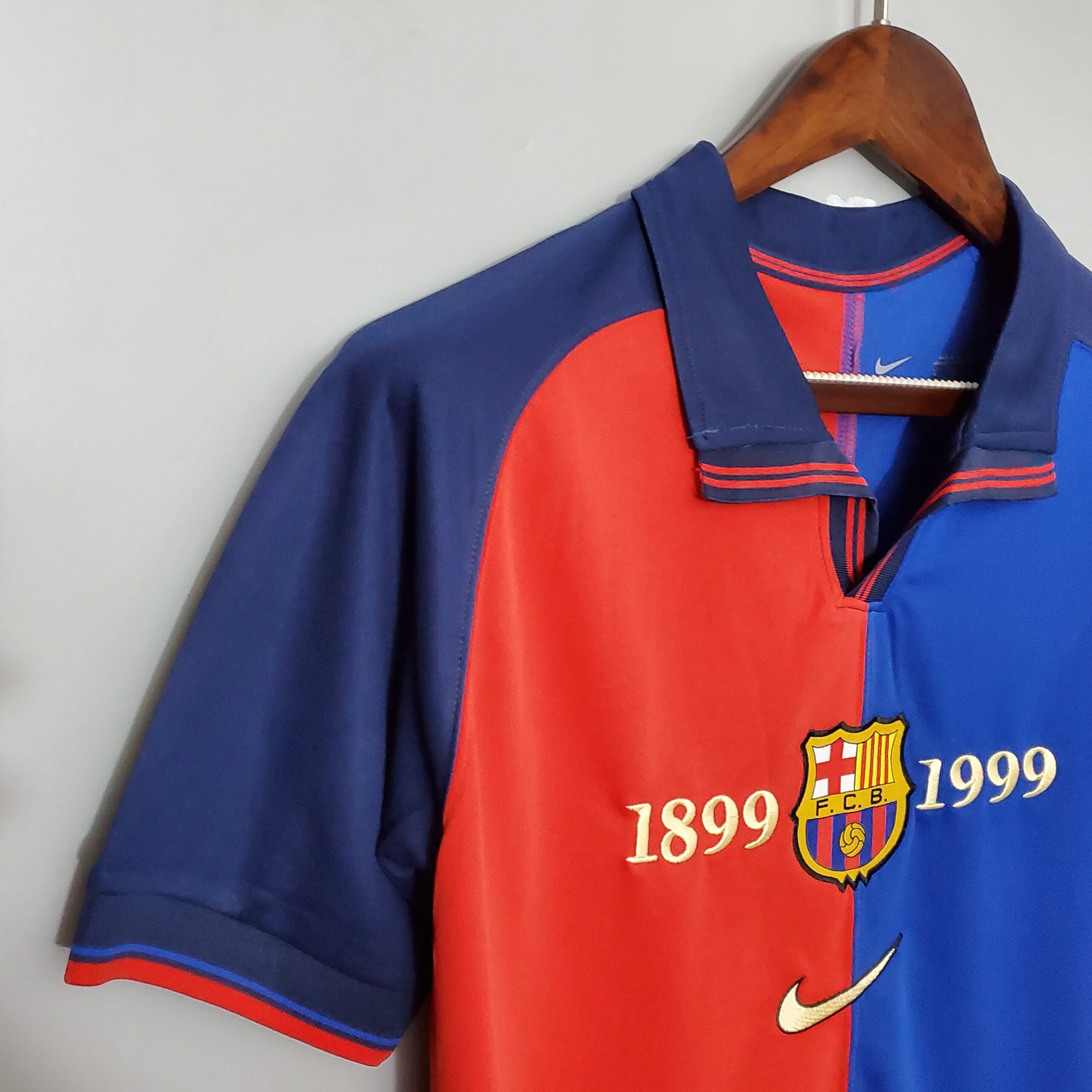 Barcelona Home 1999 - Retro Shirt