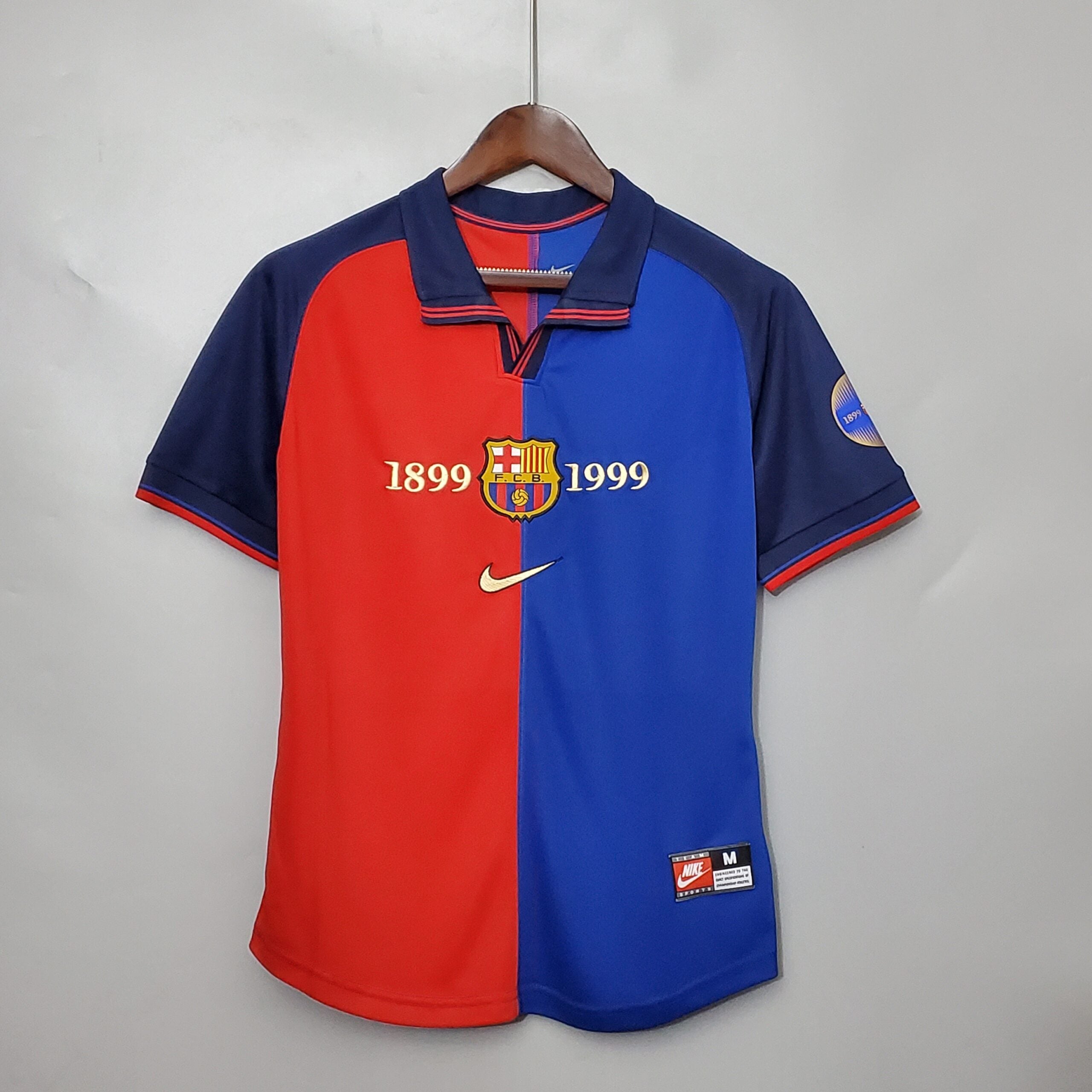 Barcelona Home 1999 - Retro Shirt