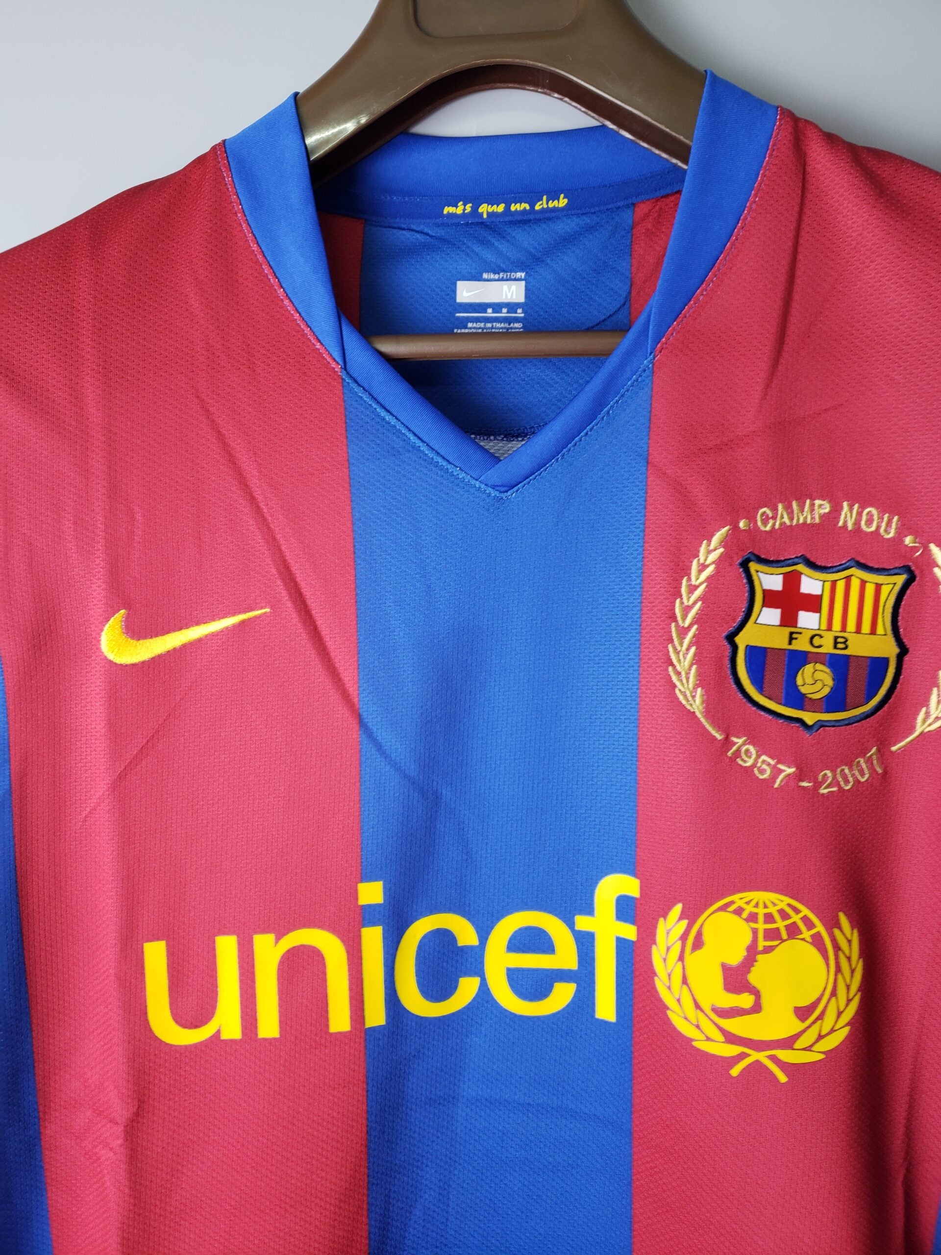 Barcelona Home 2007-08 - Retro Shirt