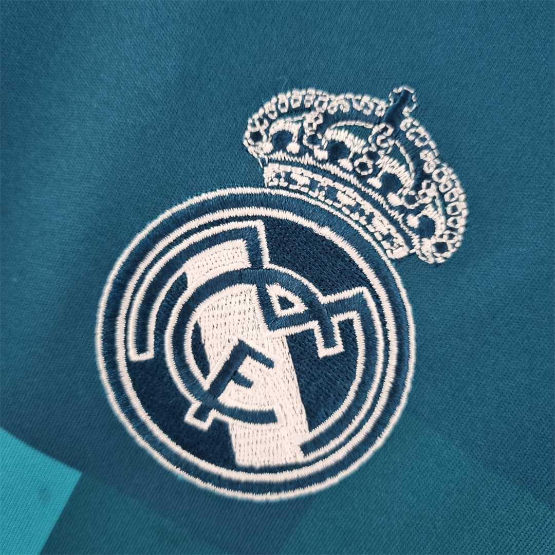 Real Madrid Third 2017-18 Retro Shirt (Full Sleeves)