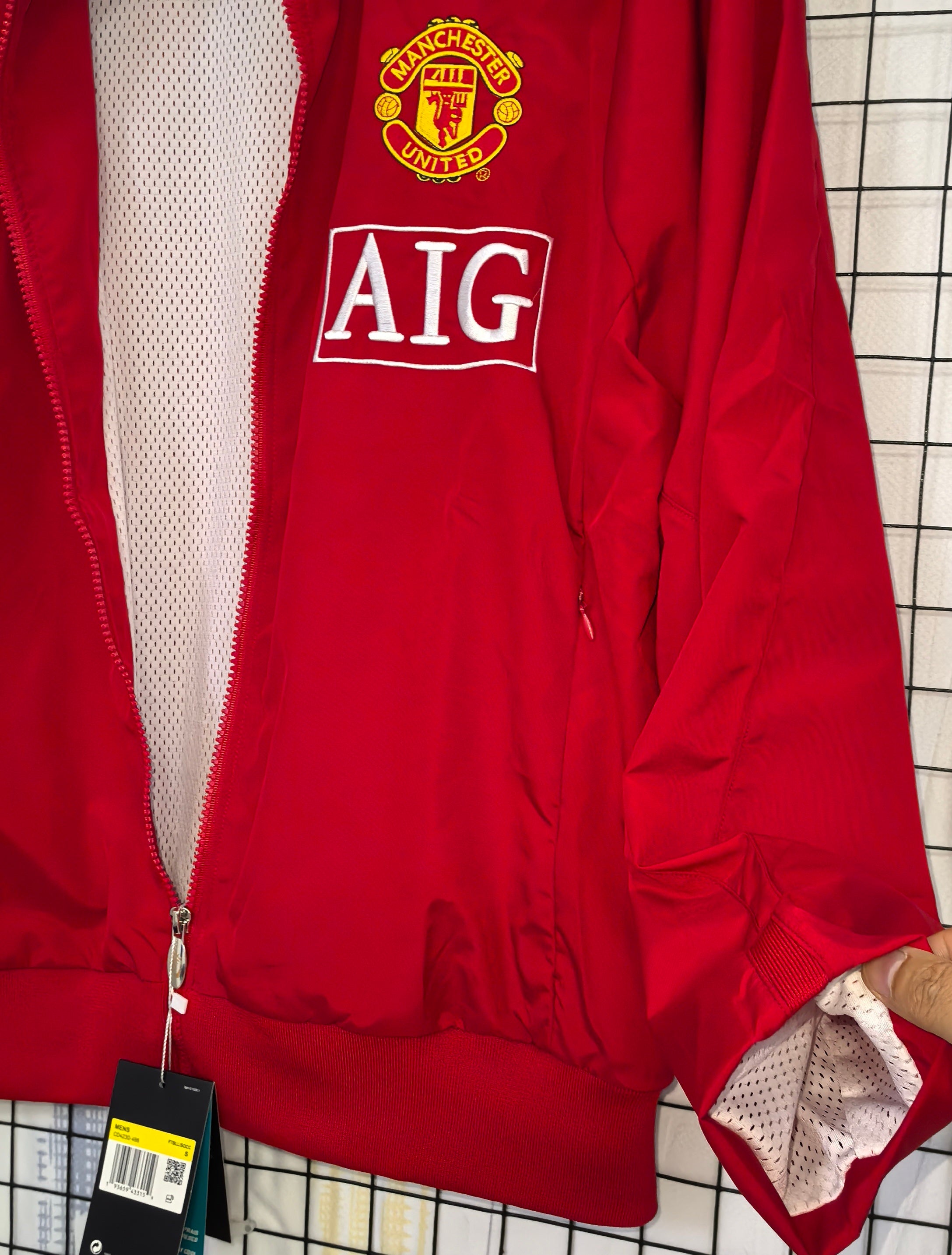 Manchester United Retro 2007 Windbreaker