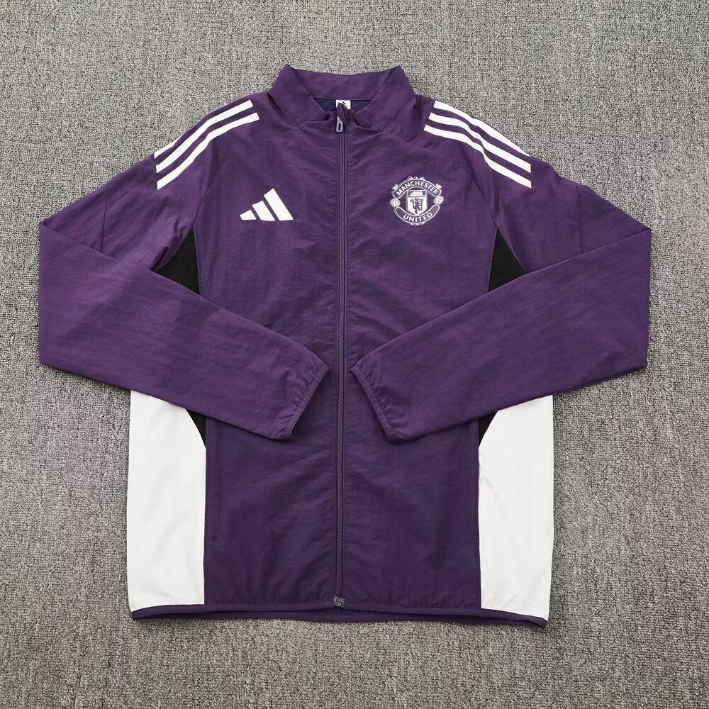 Manchester United Purple Windbreaker