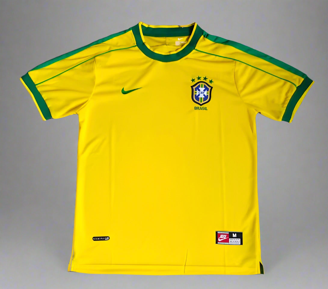 Brazil 1998 Home - Retro Shirt