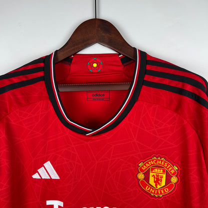 Manchester United Home 2023-24 - Stadium Kit (Full Sleeves)