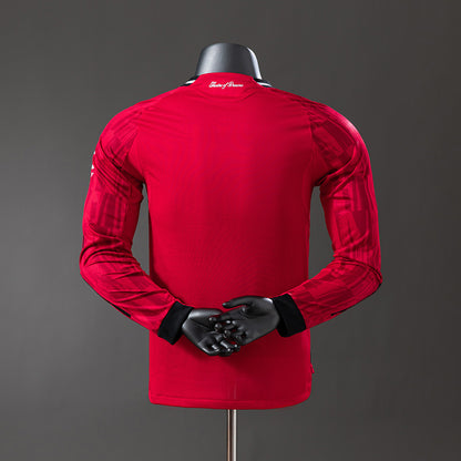 Man United Home 25-26 - (Full Sleeves) Player Version