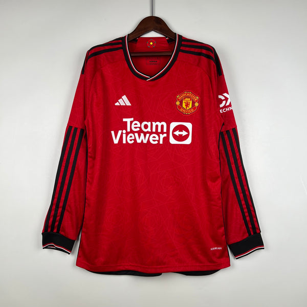 Manchester United Home 2023-24 - Stadium Kit (Full Sleeves)