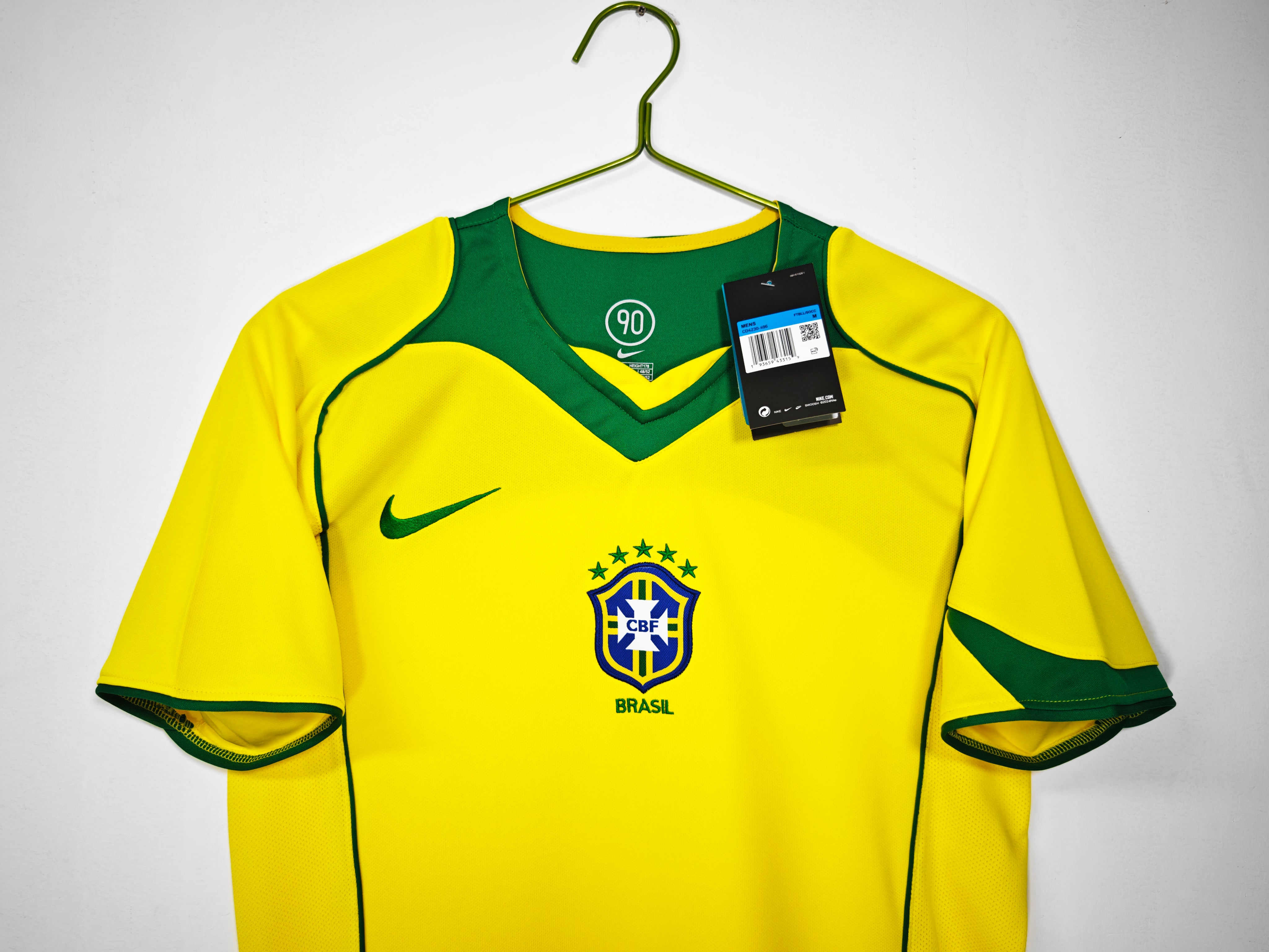 Brazil 2004 Home - Retro Shirt