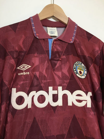 Manchester City Away 1991 - Retro Shirt