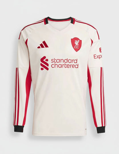 Liverpool Away 2025-26 - Stadium Kit (Full Sleeves)