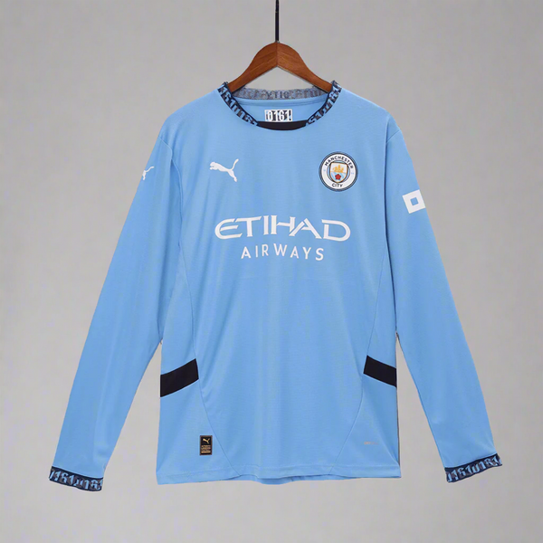 Manchester City Home 2024-25 - Stadium Kit (Full Sleeves)