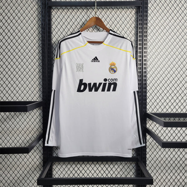 Real Madrid Home 2009-10 - Retro Shirt (Full Sleeves)