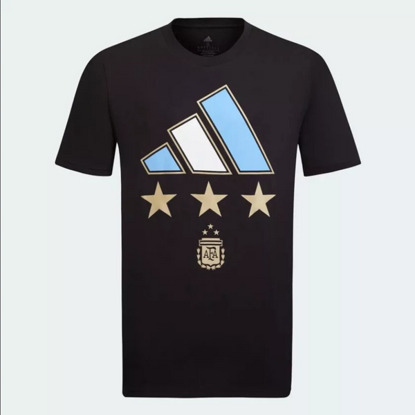 Argentina 2022 World cup winners tee (BLACK)