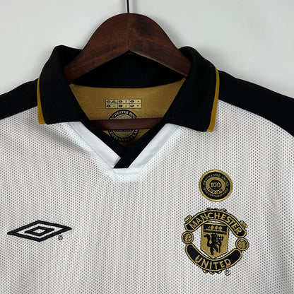 Manchester United 2001-02 Reversible Away and Third - Retro Shirt
