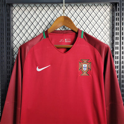 Portugal 2016 Home - Retro Shirt (Full Sleeves)